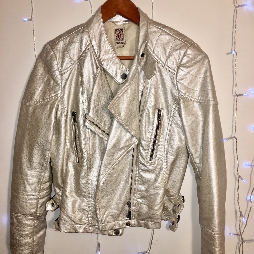 Decree Metallic Moto Jacket